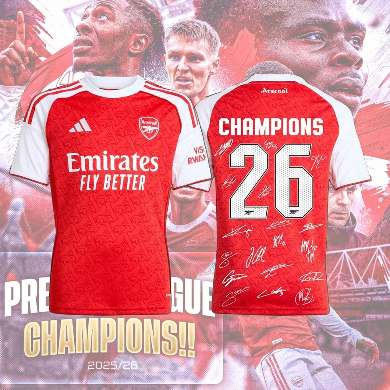 🔥2026 Arsena Champions League Gifts Fans All Over Print