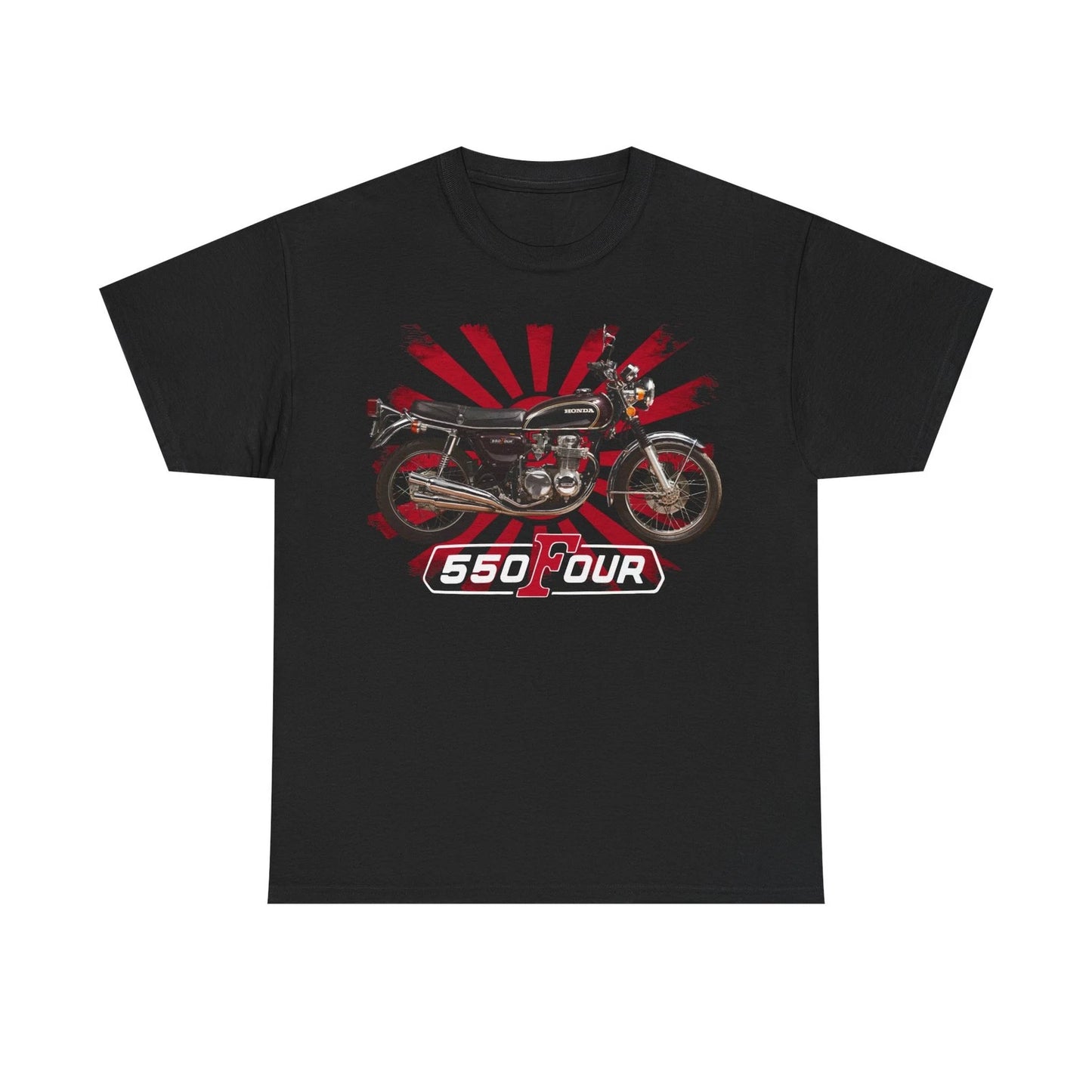 CB550 Four Classic Honda Motorcycle T Shirt , Sizes S-5XL Printed in USA