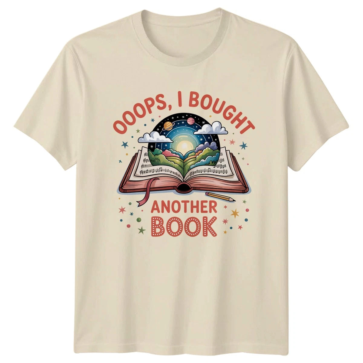Ooops I Bought Another Book T-Shirt Bibliophile Reading 2026 Birthday Gift
