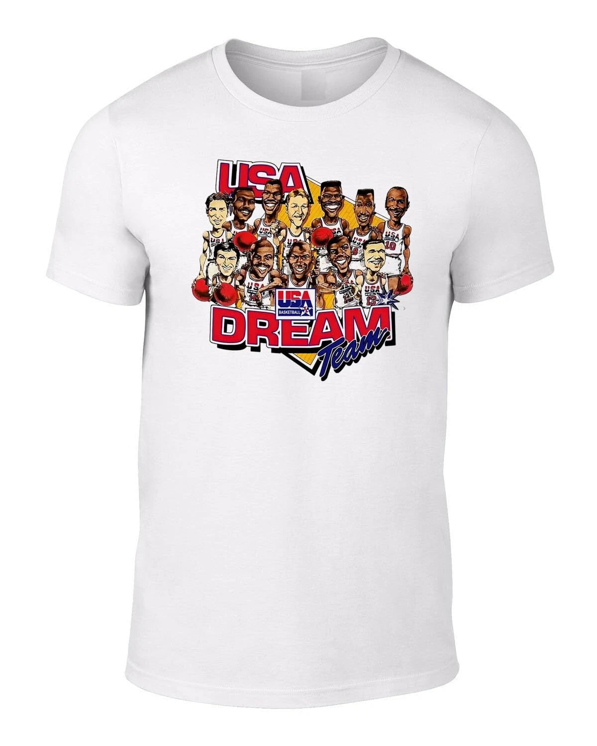 1992 Dream Team Big Head Style T-shirt