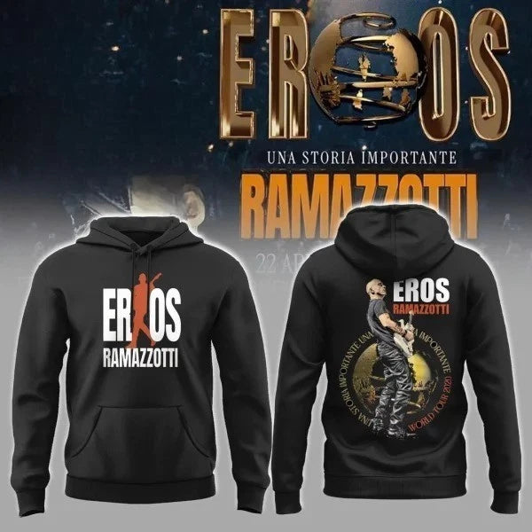 Eros UNA STORIA IMPORTANTE WORLD TOUR 2026 Edition Hoodie