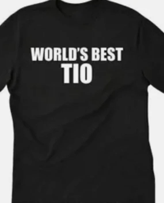World's best Tio shirt T shirt tee Uncle