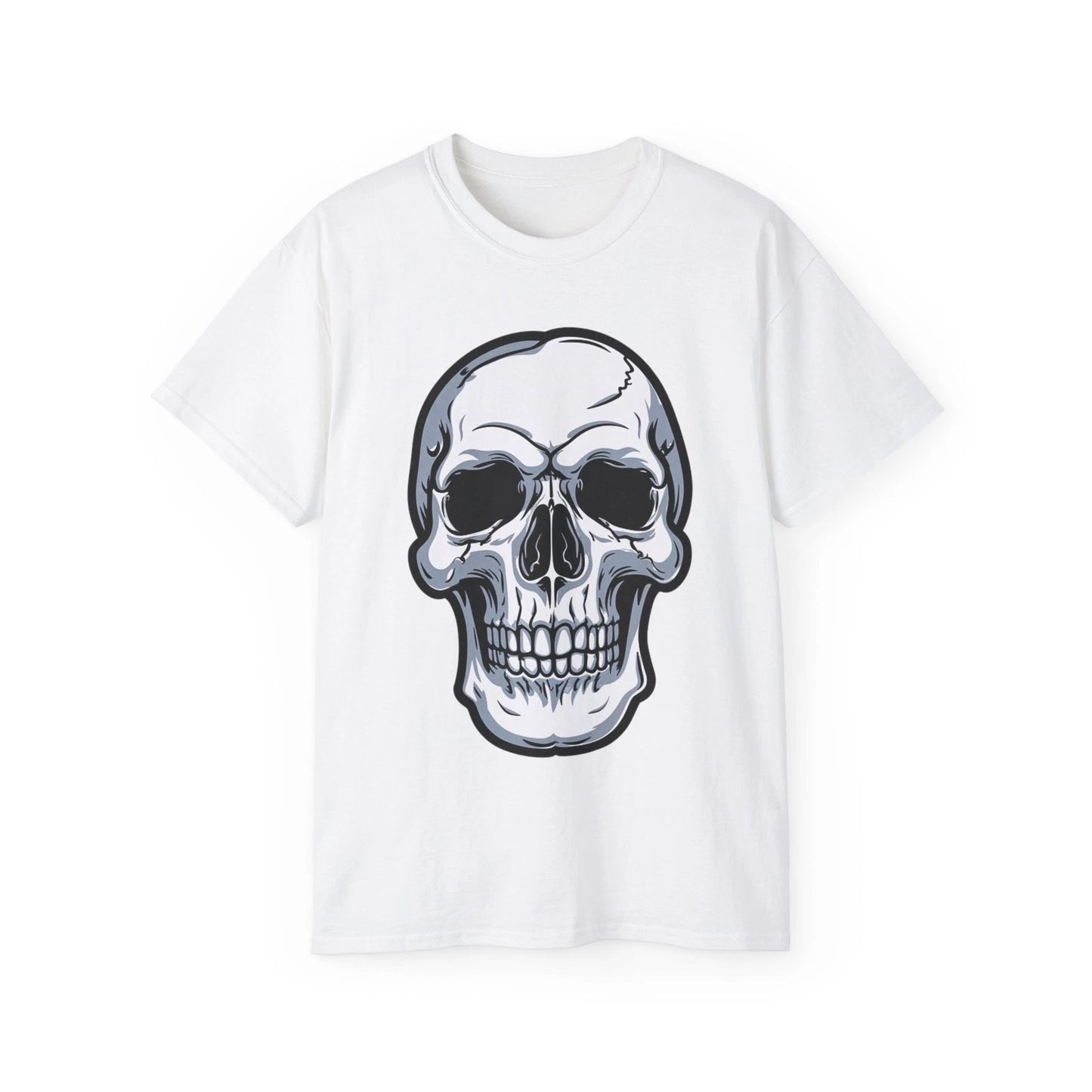 Sticker Symbol Multicoloured Skull Skull And | Custom Graphic T-Shirt