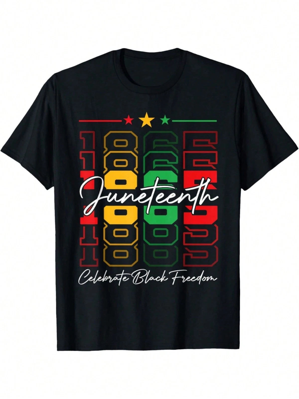 Juneteenth 1865 Celebration T-Shirt - Casual Tee With Juneteenth 1865 Graphic