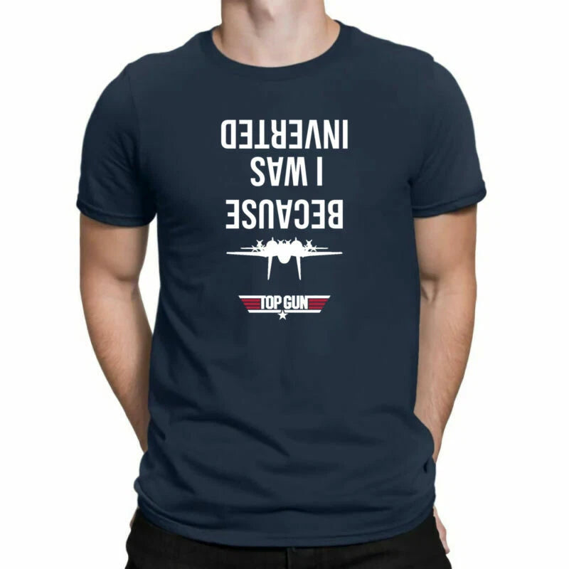 Tee Top Was T Because Inverted Inspired Men's I Cruise Shirt F14 -