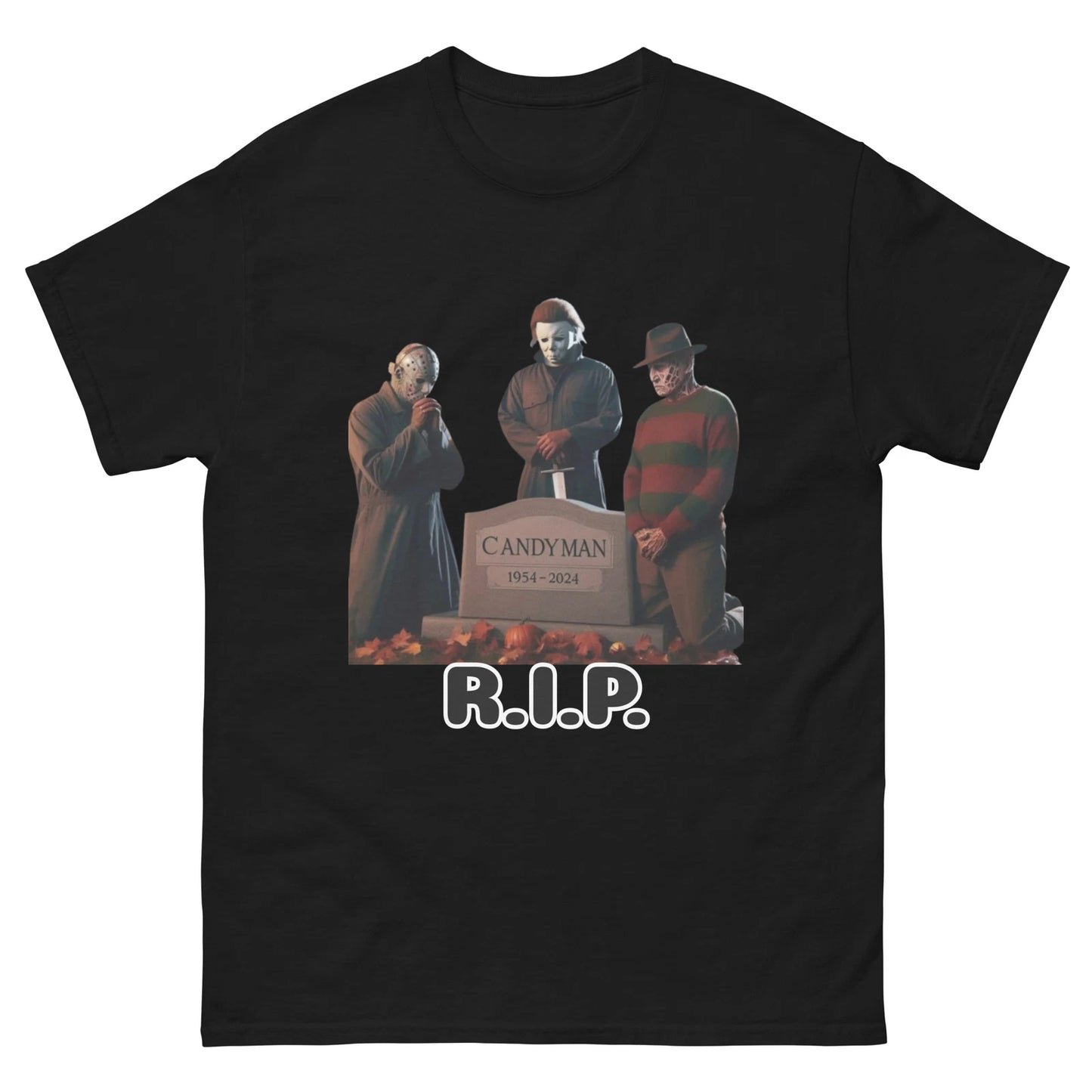 RIP Candyman Horror Tee | Tony Todd Tribute Tshirt Freddy, Jason, Michael Myers