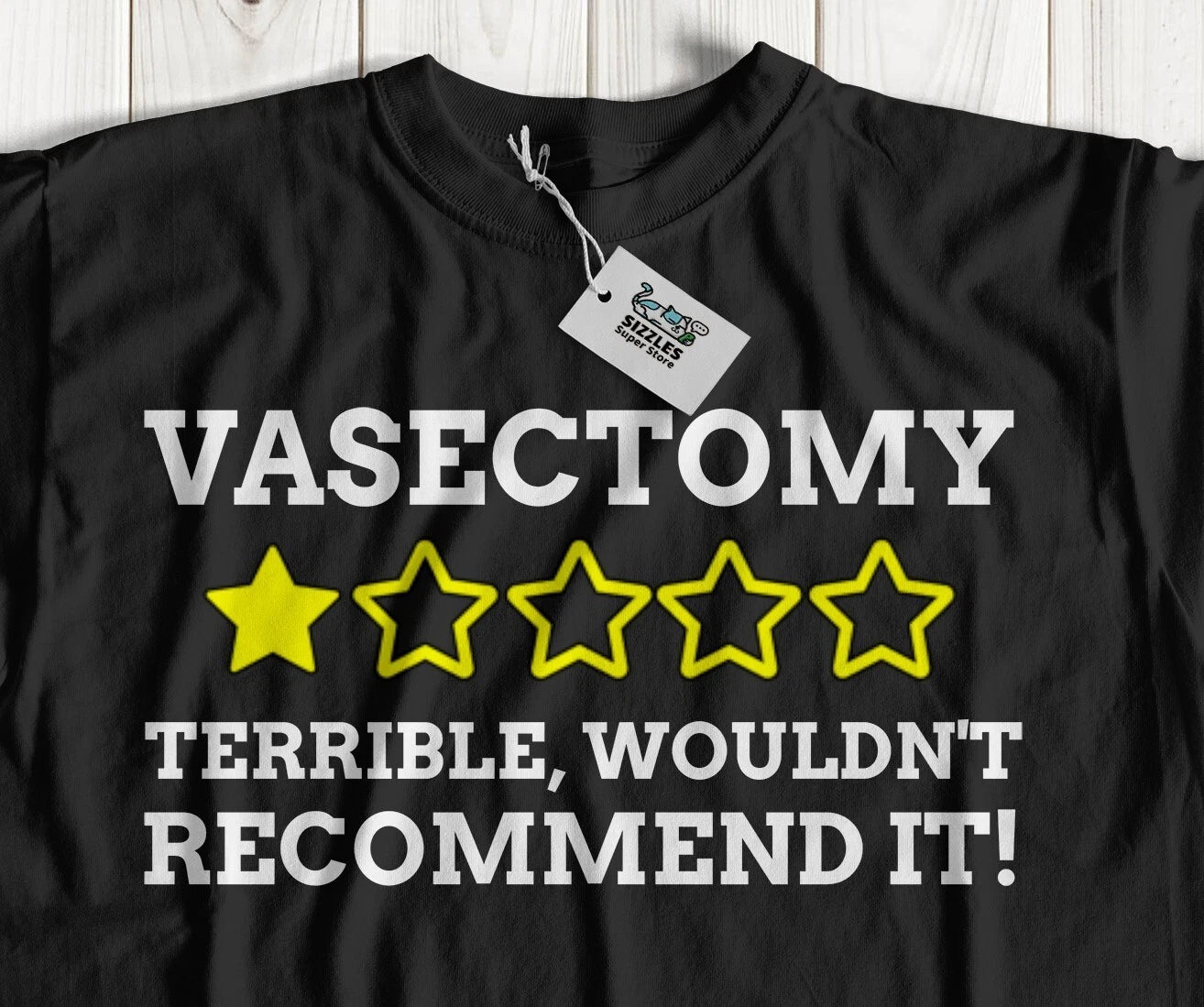 Funny Vasectomy T-Shirt The Snip Gifts & Sperm Joke Sterilization Tees