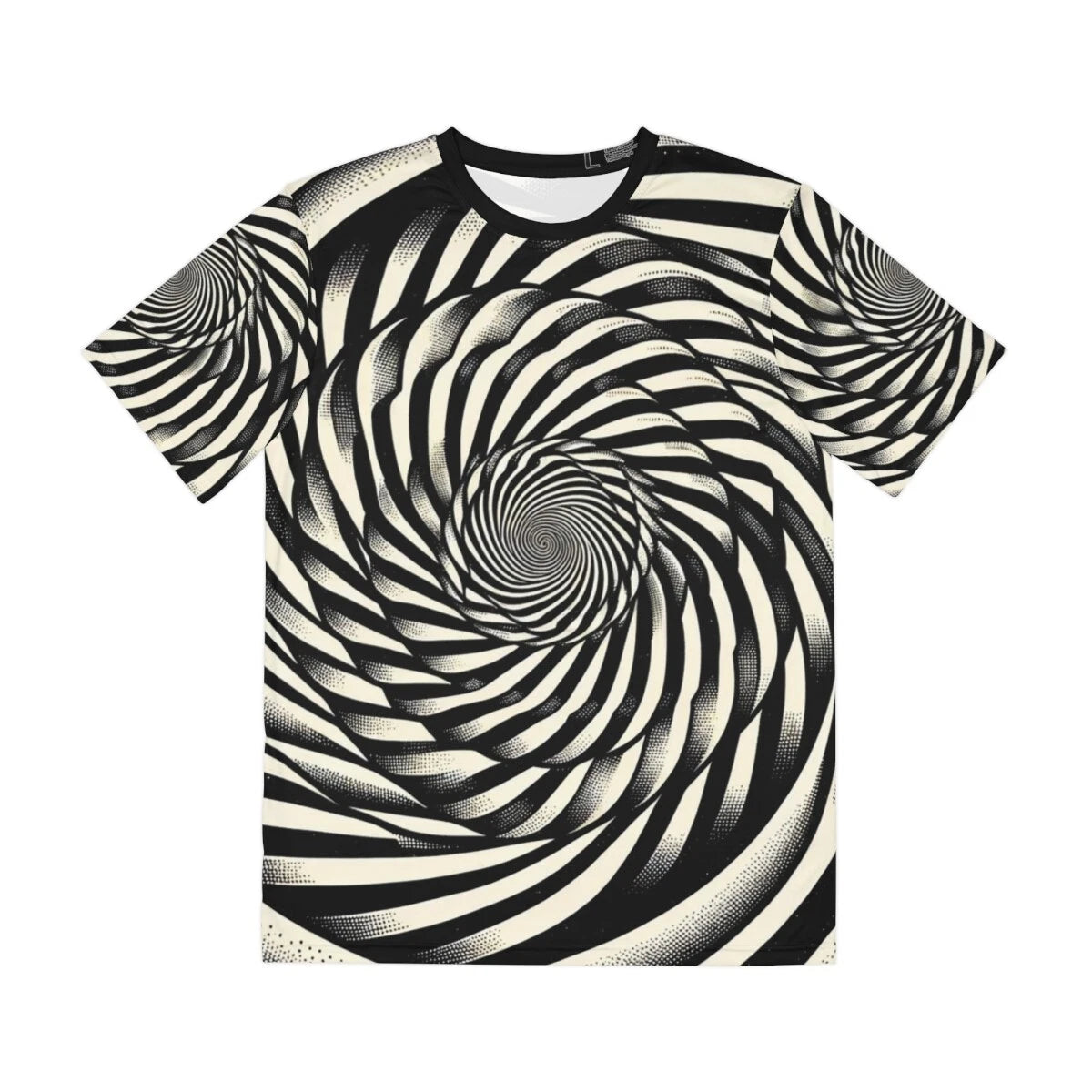 All Over Print T Shirt Optical Illusion Trippy Psychedelic Festival Art Tee Mens