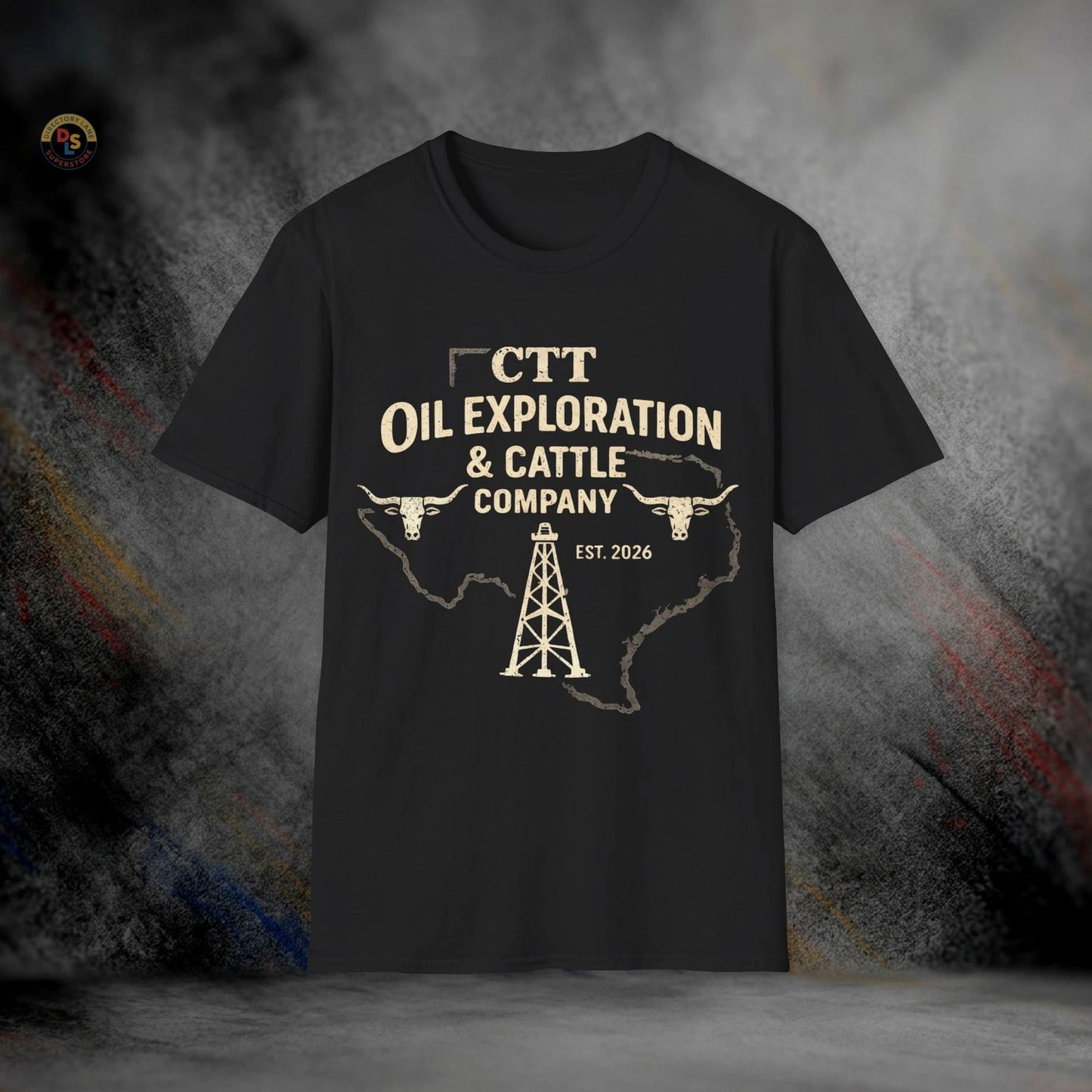 CTT Oil & Cattle Company Landman T-Shirt | Softstyle Tee