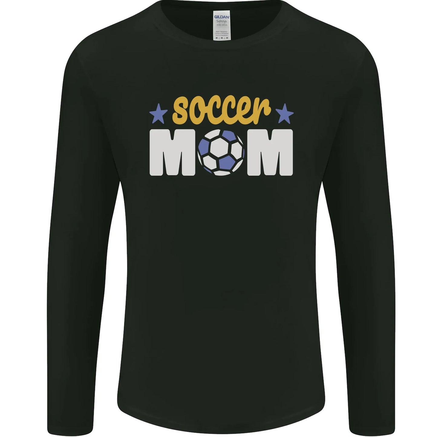 Soccer Mum Mom Mens Long Sleeve T-Shirt