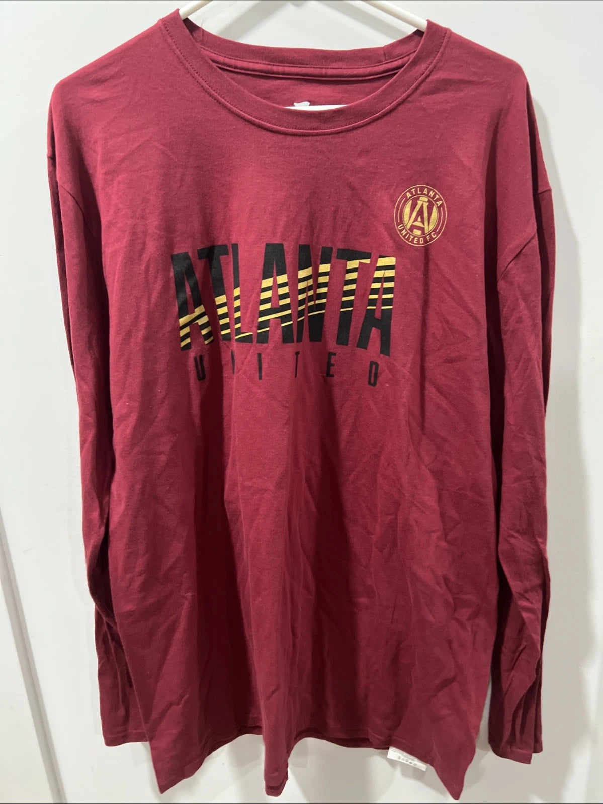 Atlanta United FC Long Sleeve T-Shirt Men’s XL Fanatics MLS Soccer Graphic Tee