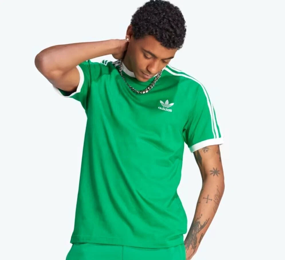 NEW MENS ADIDAS ORIGINALS CALIFORNIA TREFOIL TEE SHIRT ~SIZE LARGE #IM0410 SALE!