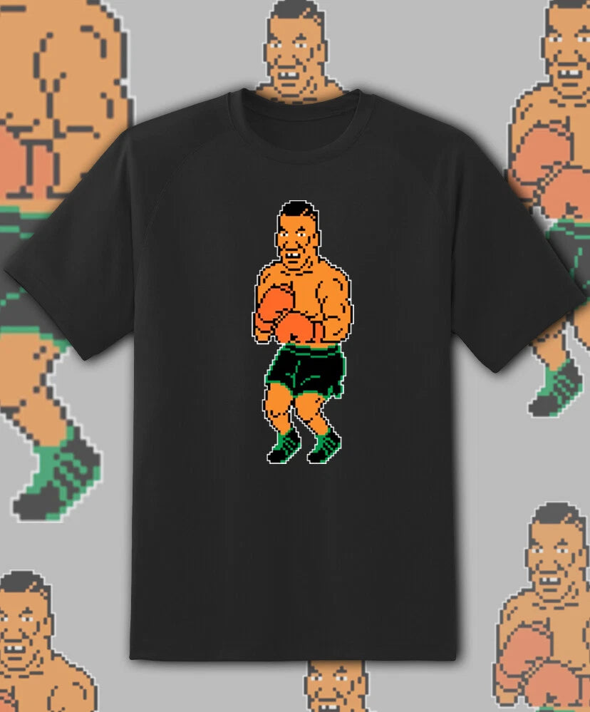 Mike Tyson 8 bit Punch Out art Retro Game shirt Youth to Adult S-6XL Fast Ship!