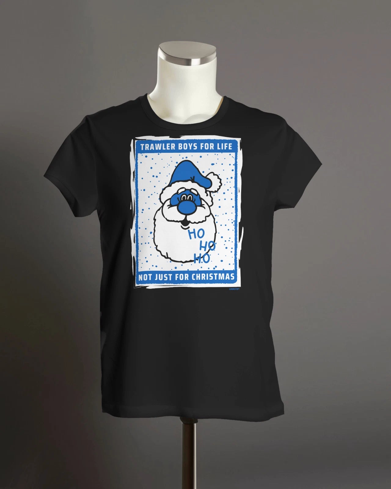 TRAWLER BOYS Xmas T Shirt | Lowestoft Town Crown Meadow Suffolk Santa Christmas