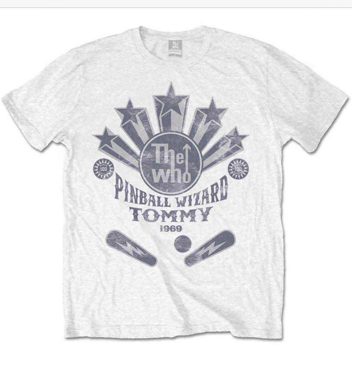 The Who Mens Pinball Wizard Flippers T Shirt Official Merchandise