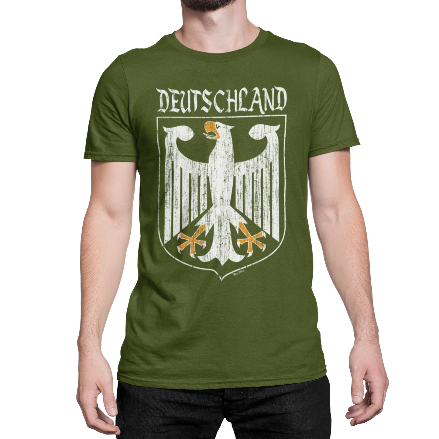 Mens DEUTSCHLAND T-Shirt 2026 GERMANY Football Eagle Euro World Cup Kit