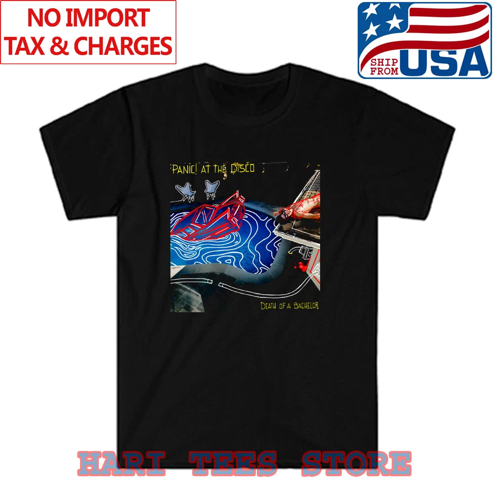 Panic At The Disco Death Of A Bachelor Men's Black Size S to 5XL