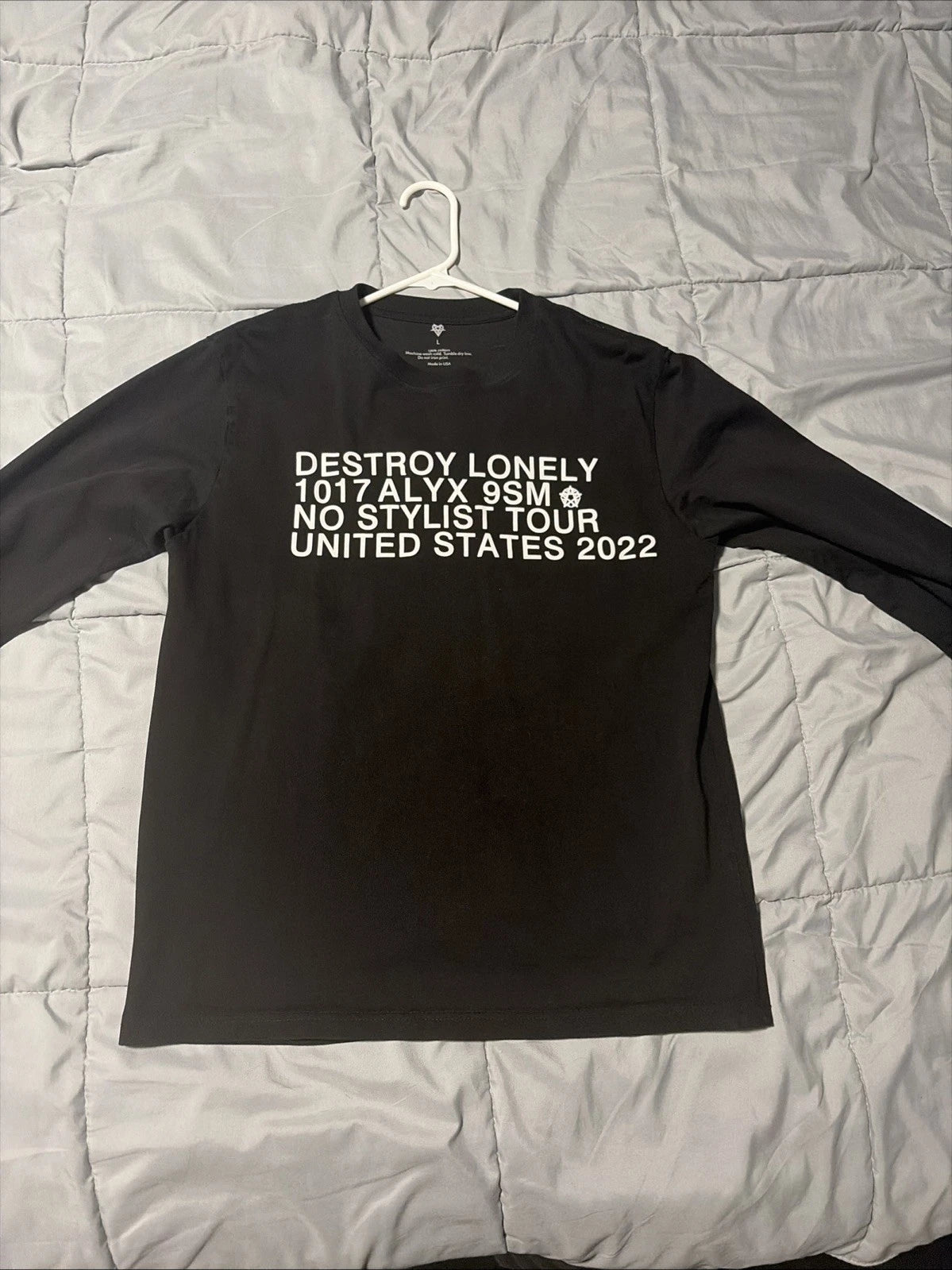 destroy lonely no stylist tour long sleeve merch