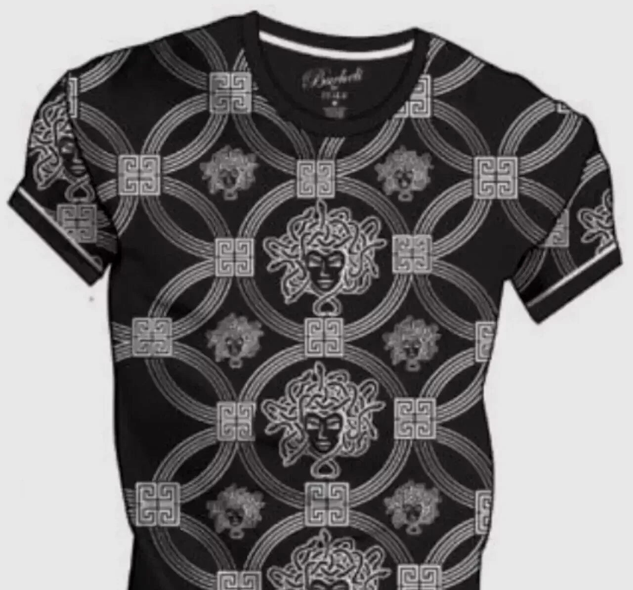 Men's Bucheli Cotton T Shirt,Italian Style,Slim Fit,Stretch L 2XL….A20.A