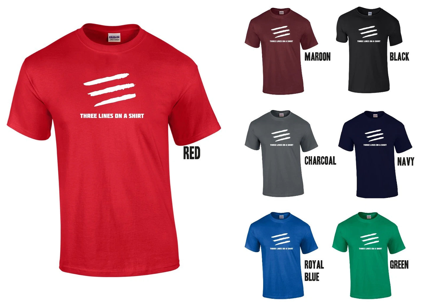 Three Lines on a Shirt T-Shirt - Funny Joke Cocaine Coke XS-5XL England Lions
