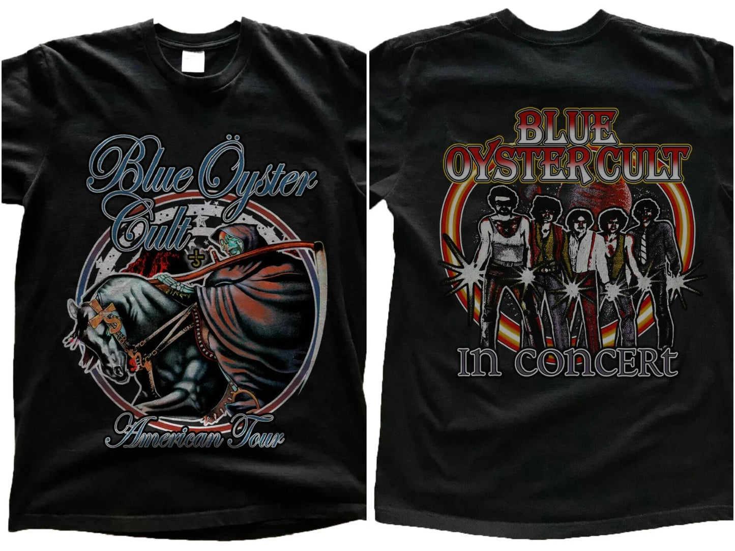 RARE BLUE OYSTER CULT SHIRT VINTAGE T-SHIRT 1978 SOME ENCHANTED EVENING LIMITED