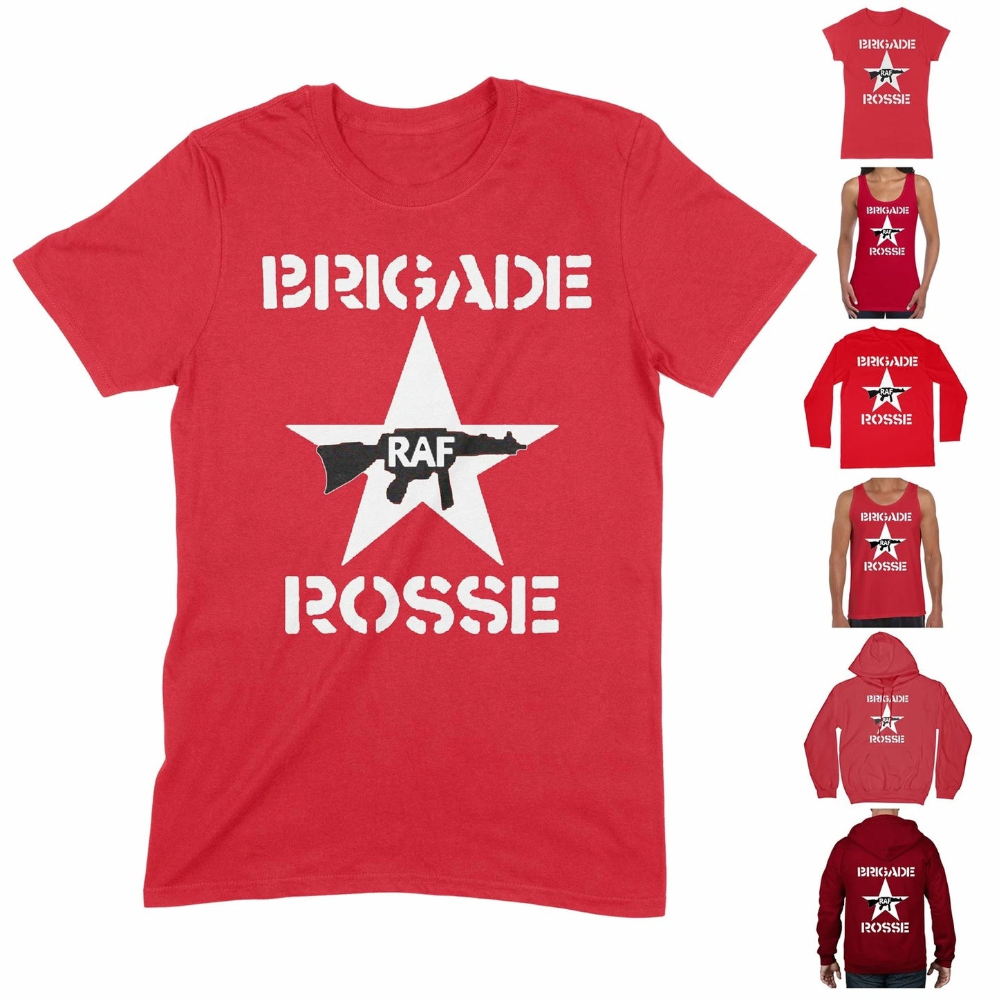 Brigade Rosse T Shirt - Joe Strummer The Clash Red Brigade Army Faction