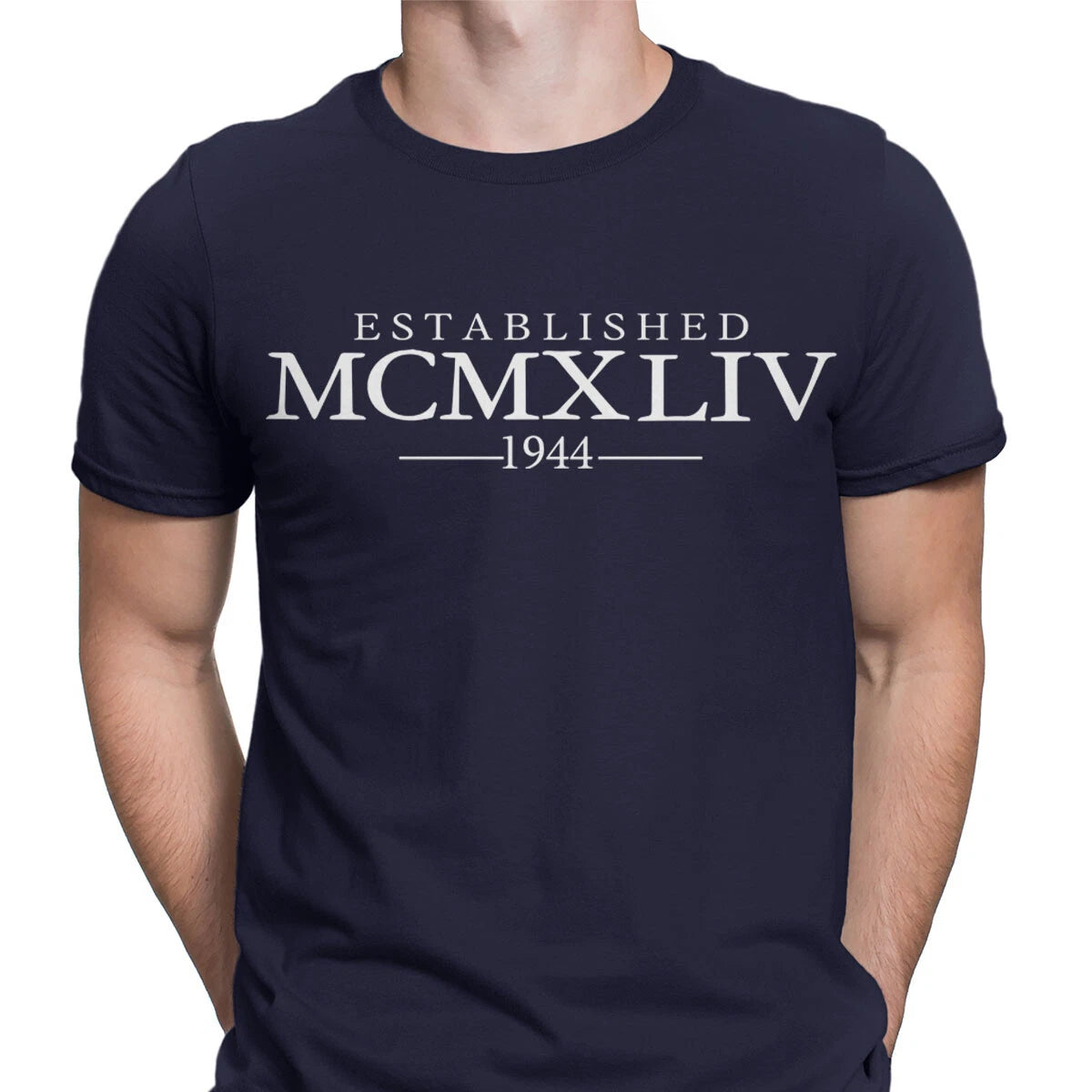 Personalised Established 1944 T-Shirt For Men Women Timeless Vintage Style #T490