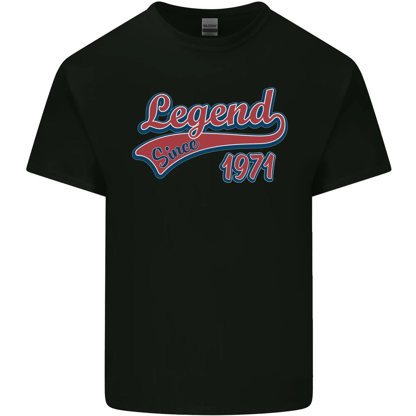 Legend Since 55th Birthday 1971 Mens Cotton T-Shirt Tee Top
