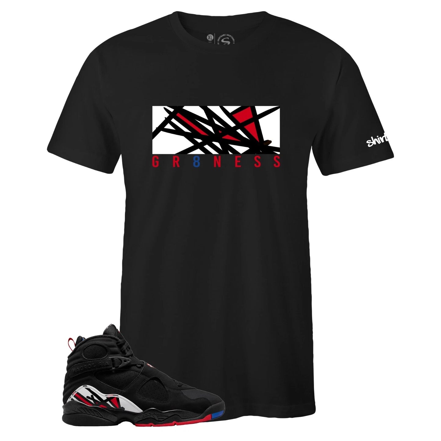 Shirt to Match Air Jordan 8 Retro Playoffs - GR8NESS Sneaker Tee