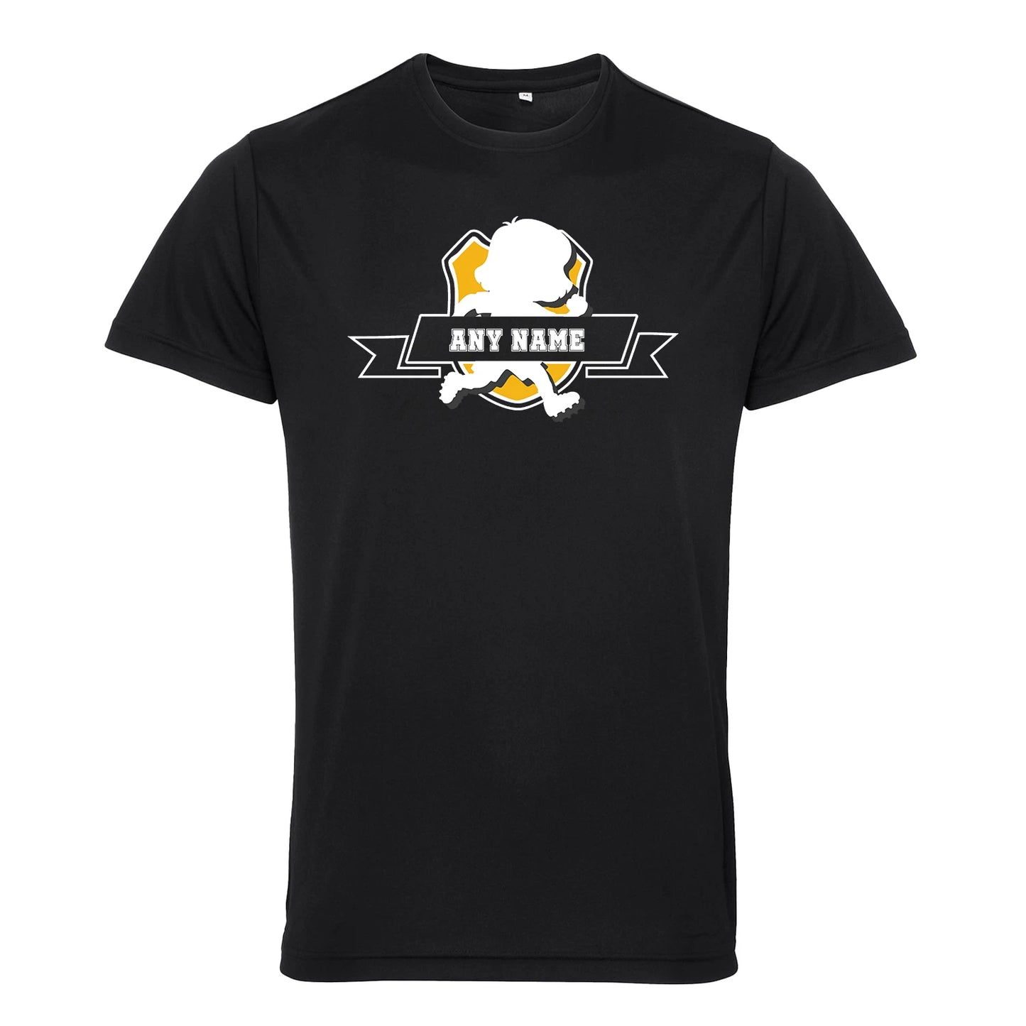 Personalized Kids T-Shirt Custom Name School PE Top Boys Girls Sports Gym Shirt