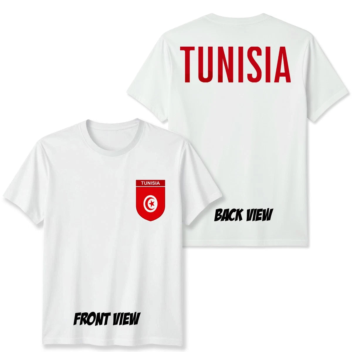 Tunisia Football Unisex Kids T-Shirt Country Pride Soccer Tee #WC