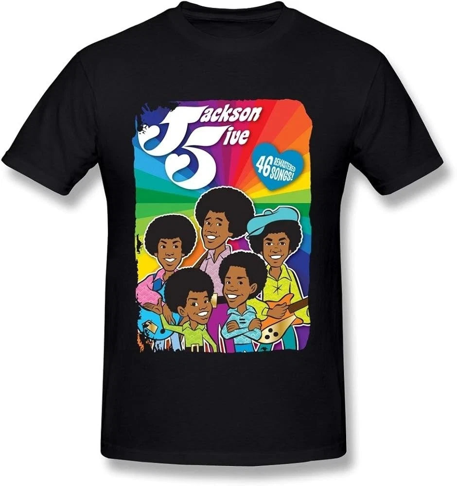 The Jackson 5 Cartoon Unisex Classic T-shirt For Fan Gifts