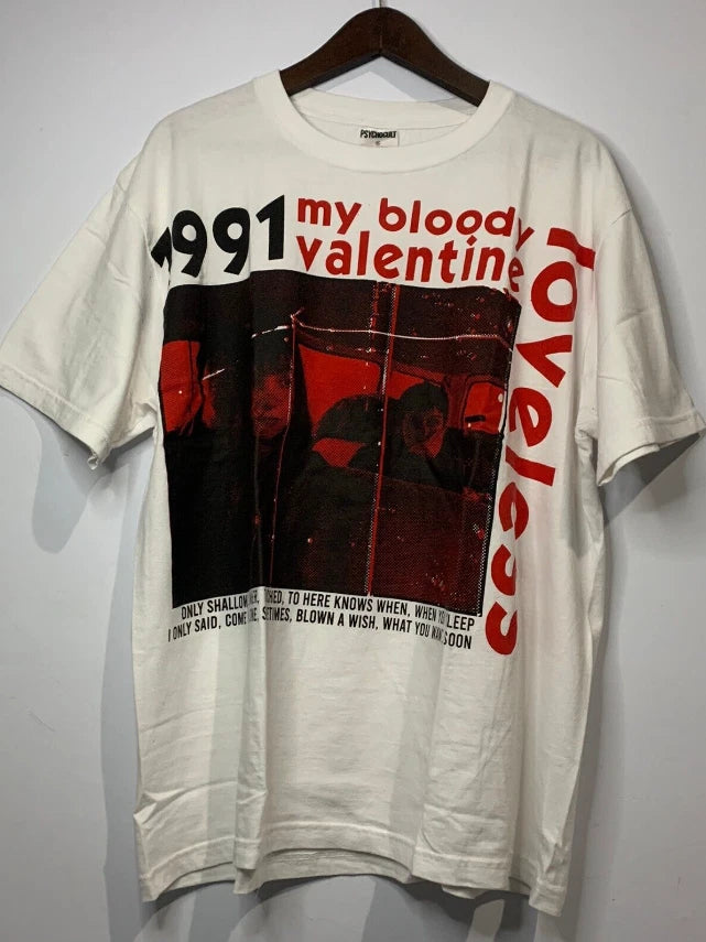 Rare My Bloody Valentine Loveless classic style T shirt Unisex