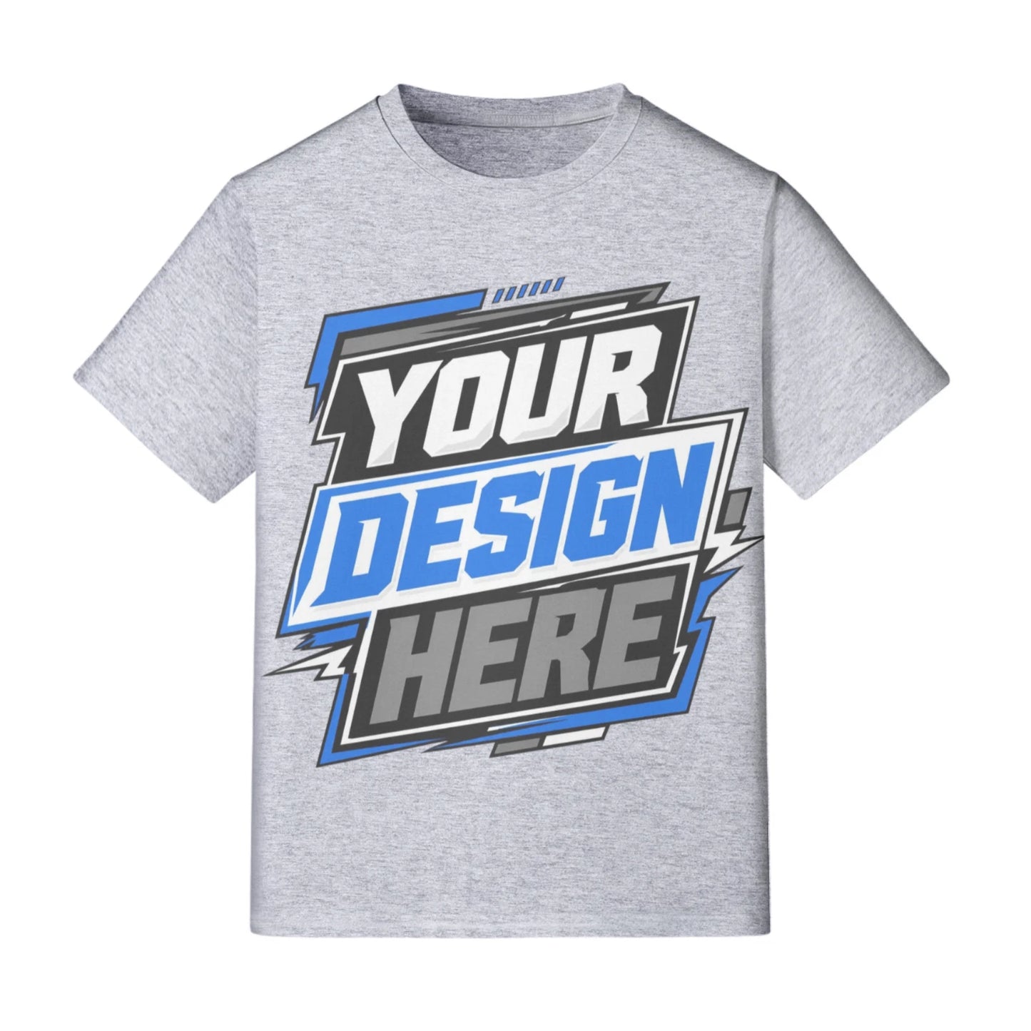 Custom Personalized T-Shirt 210 GSM | Your Design Text Print Premium Slim Fit