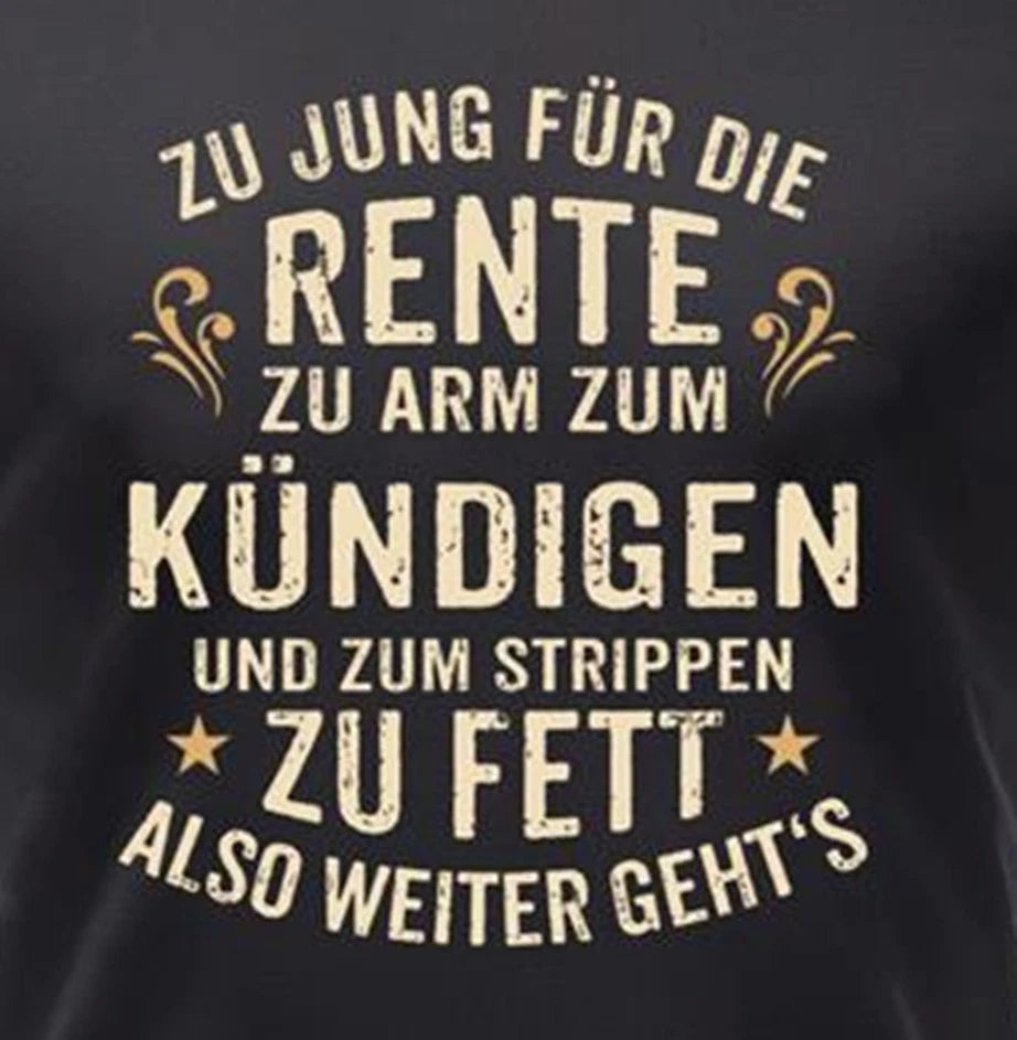 Funny Mens T-Shirt Stripping Too Fat Sayings Shirts Men Gifts