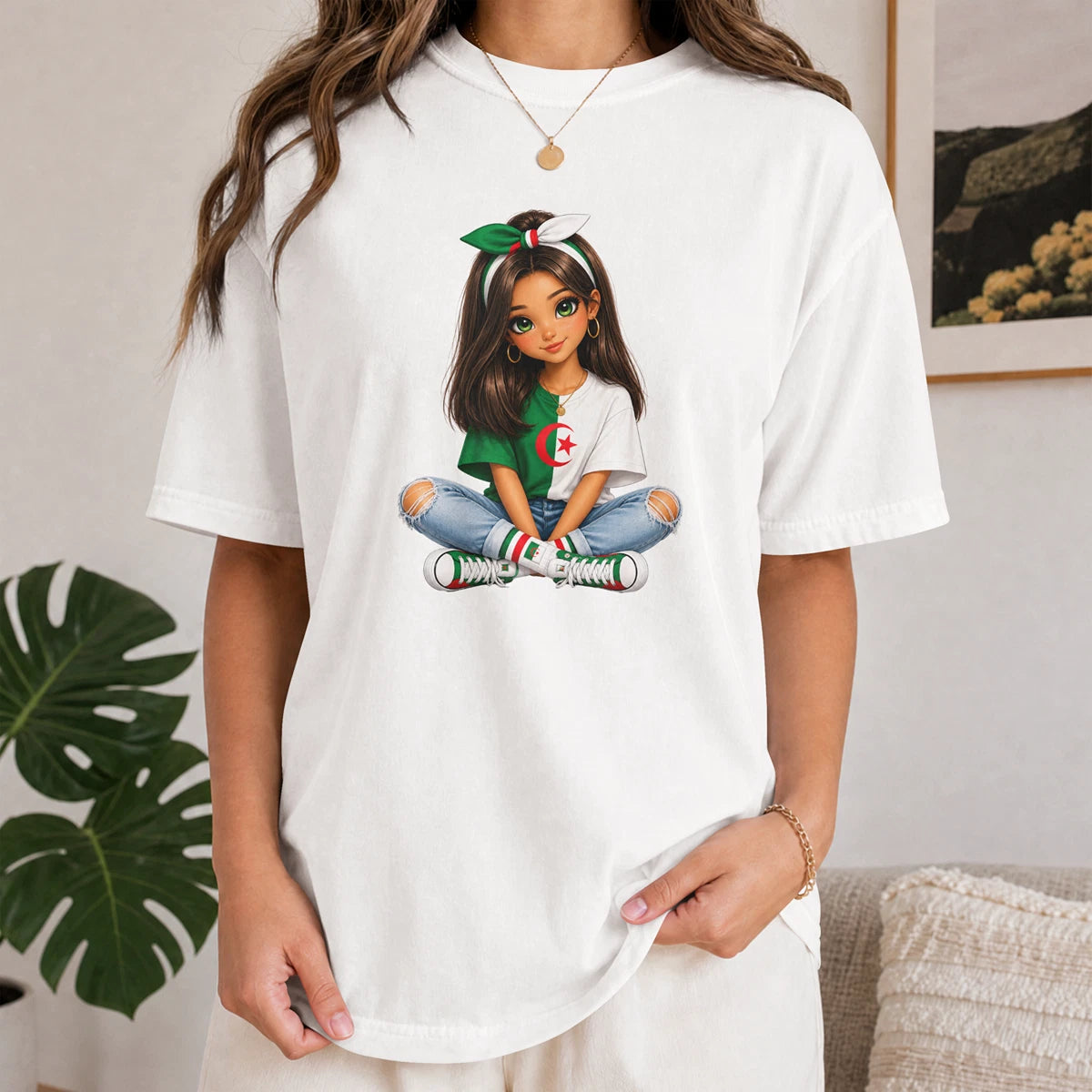 Algeria World Cup Girl T-shirt