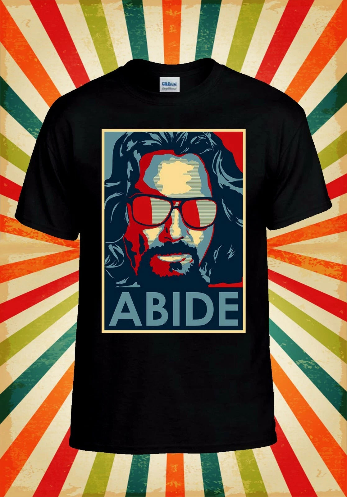 Big Lebowski Abide Dude Funny Cool Men Women Vest Tank Top Unisex T Shirt 2627