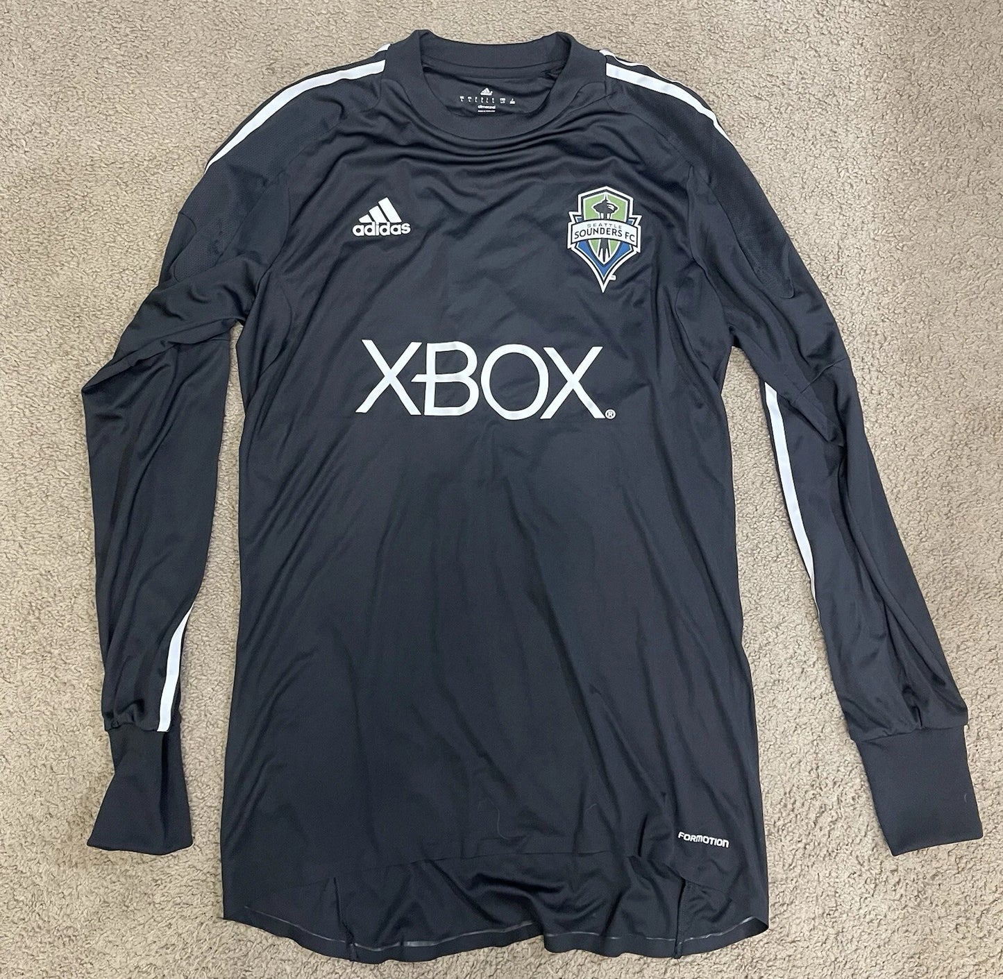 Signed MLS Seattle Sounders FC Soccer Jersey Shirt Adult Large Signed Ford 29