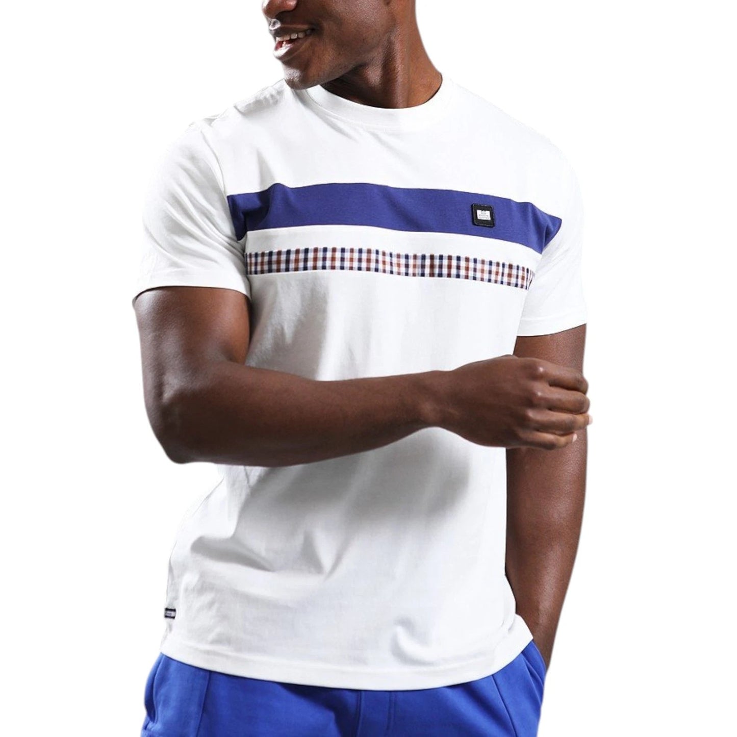 Weekend Offender Mens T Shirts Baldwin Crew Neck Short Sleeve Summer Cotton New
