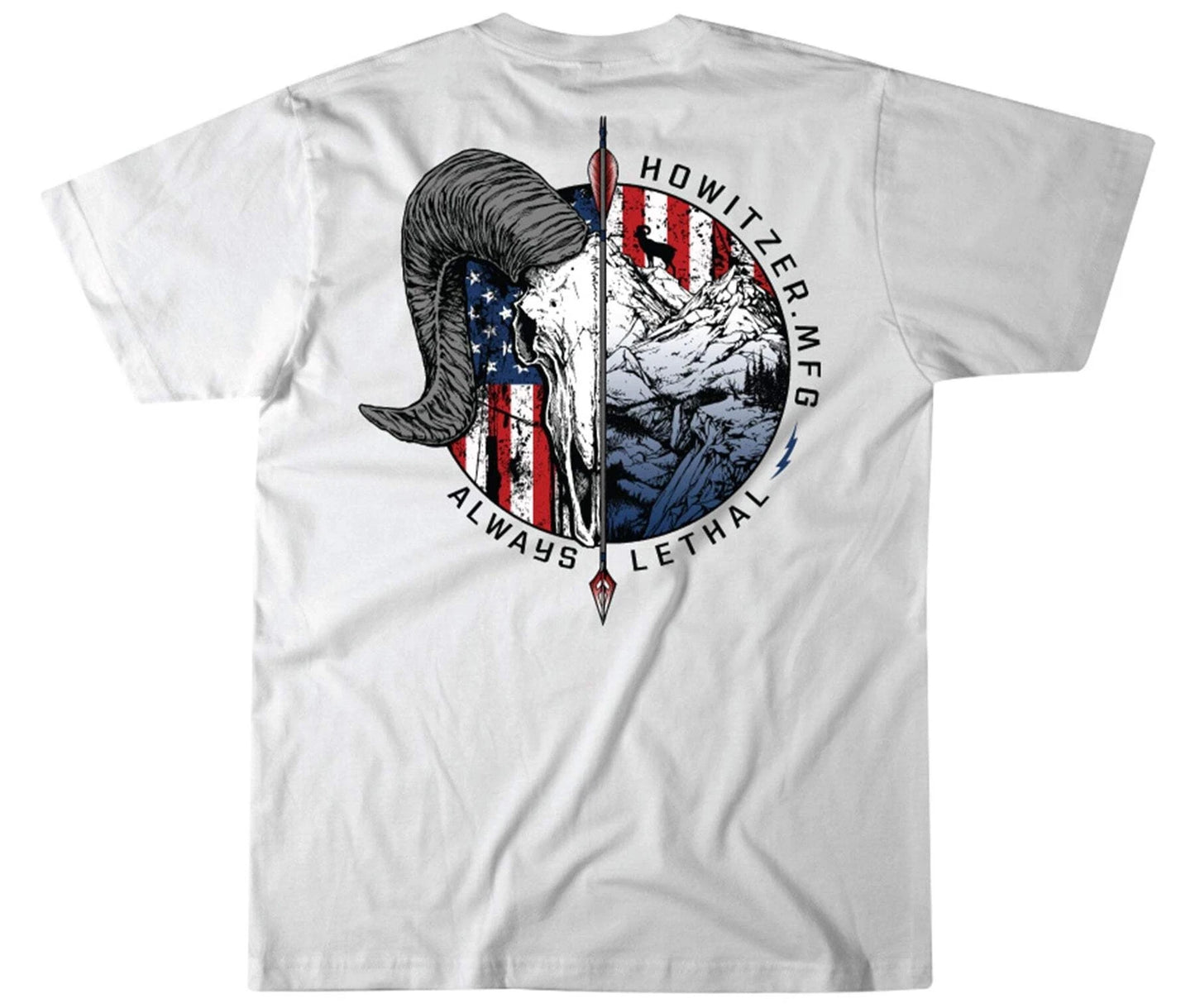 Howitzer Men's T-shirt Mountain Supply Military Grunt MFG