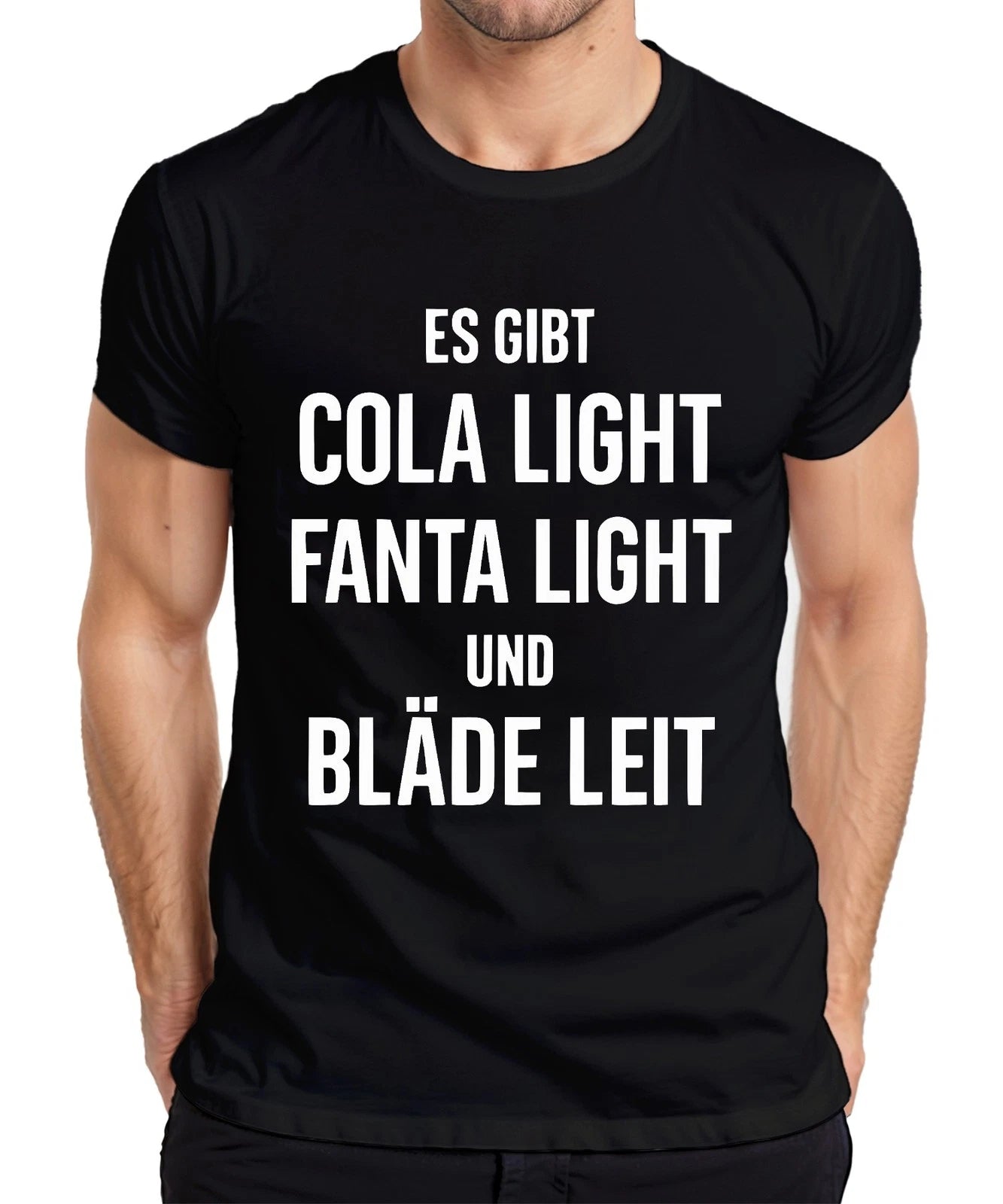Cola Light Fanta Light and Blade Leit Funny Sarcastic Friends Men's T-Shirt