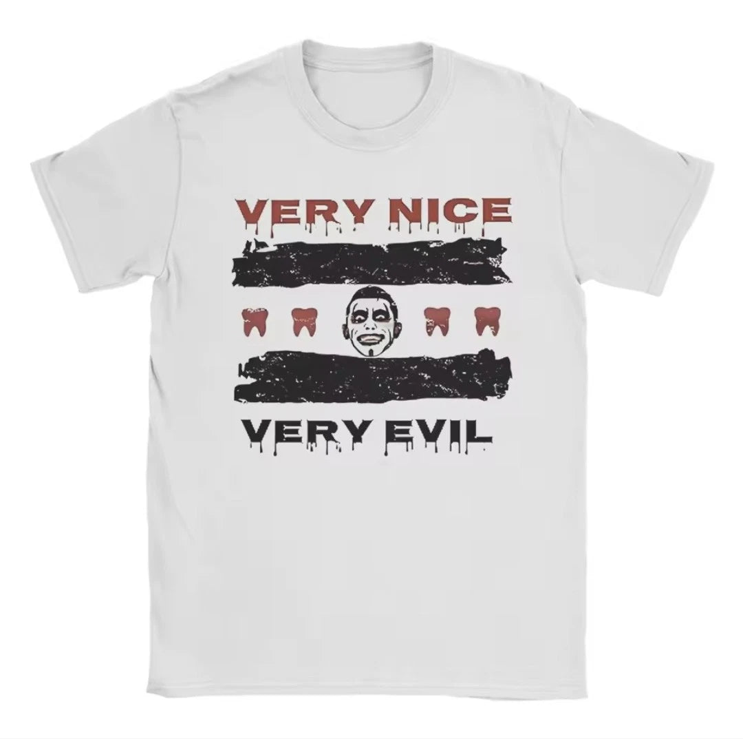 Danhausen T‑Shirt 100% Cotton – Very Nice Very Evil – Multi Colours