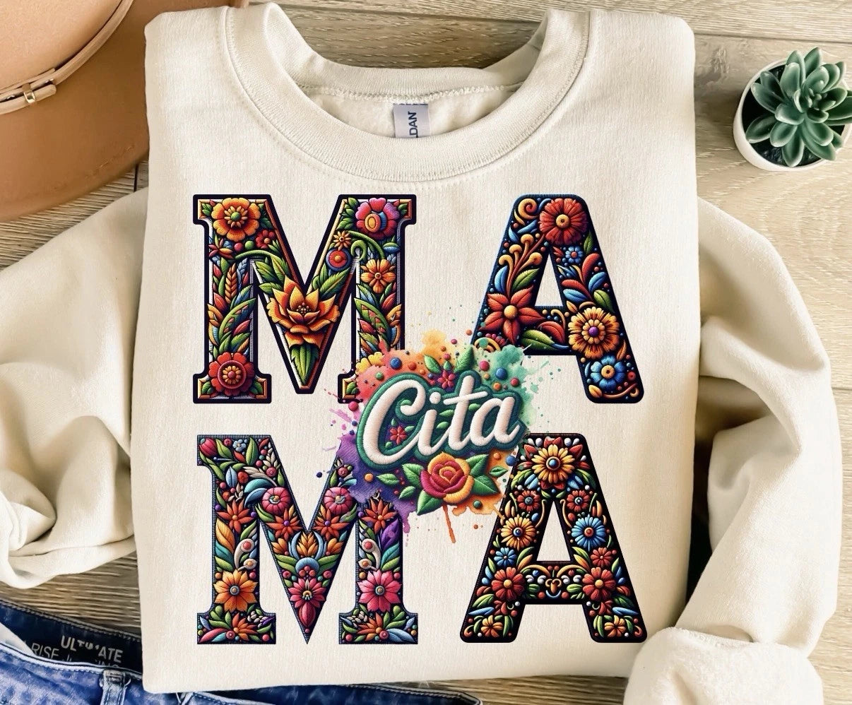 ❤️ Mamacita Mama Custom Graphic T-Shirt Top Tee Size S-3XL