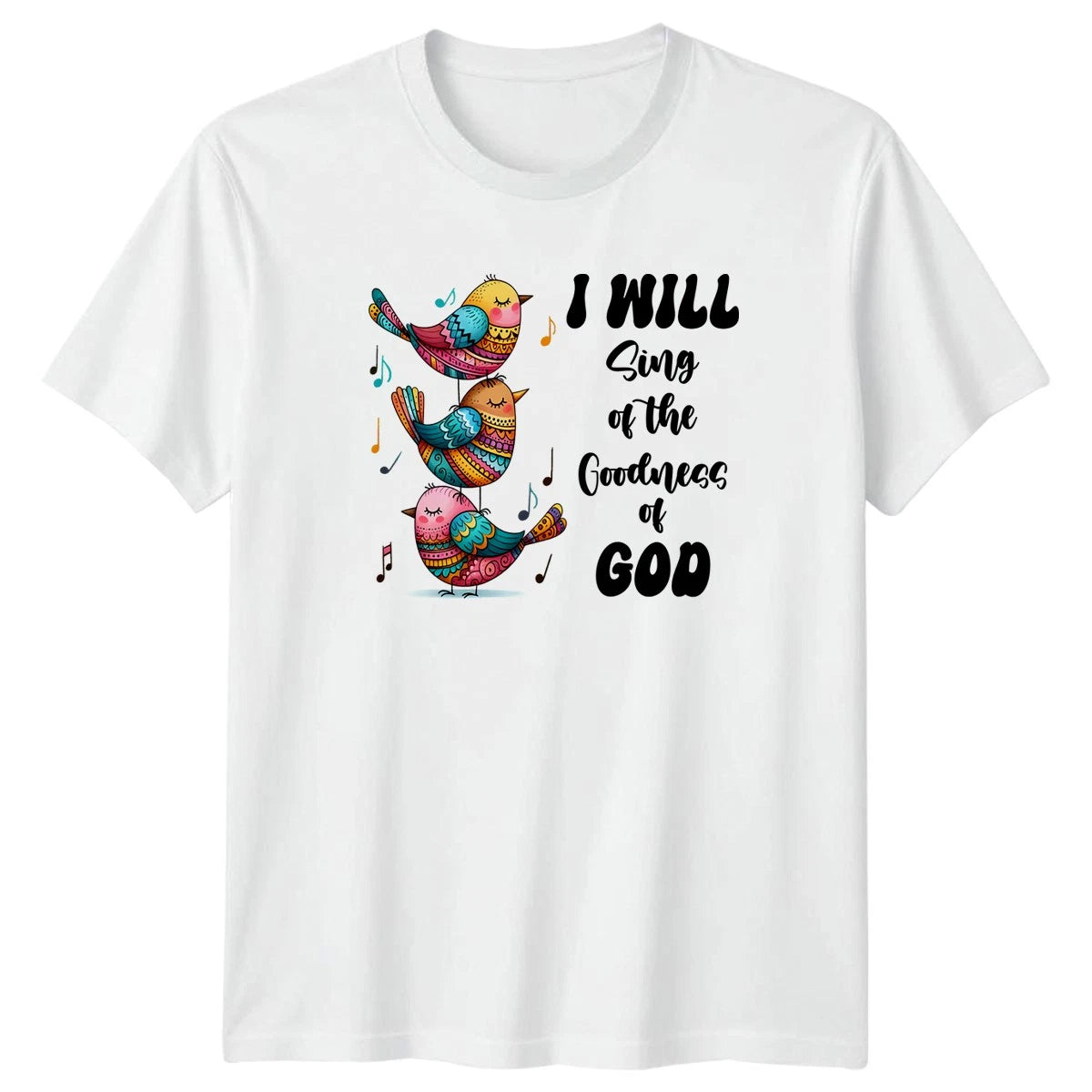 I Will Sing Of The Womens T-Shirt Worship Christian Gift For Her