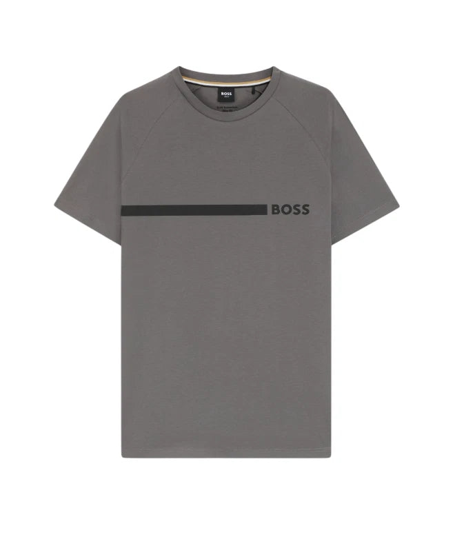 HUGO BOSS GREY MENS T-SHIRT T-SHIRT RN SLIM FIT 50517970062