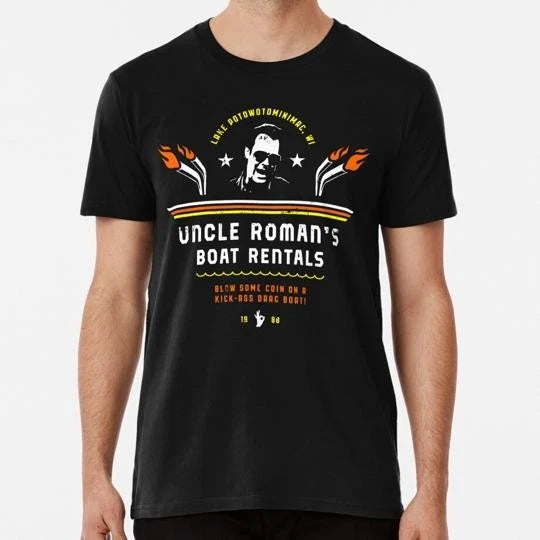 Uncle Roman's Boat Rentals Summer Fashion Size S to 5XL Made in the USA T-Shirt