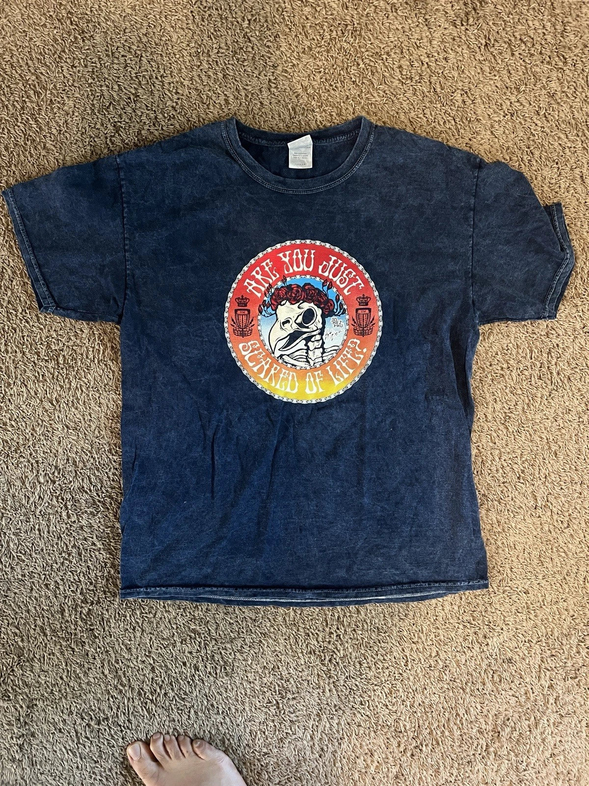 Eagle McMahon Jomez “Are You Just Scared Of Life? “ Tee Mens Large Sold Out