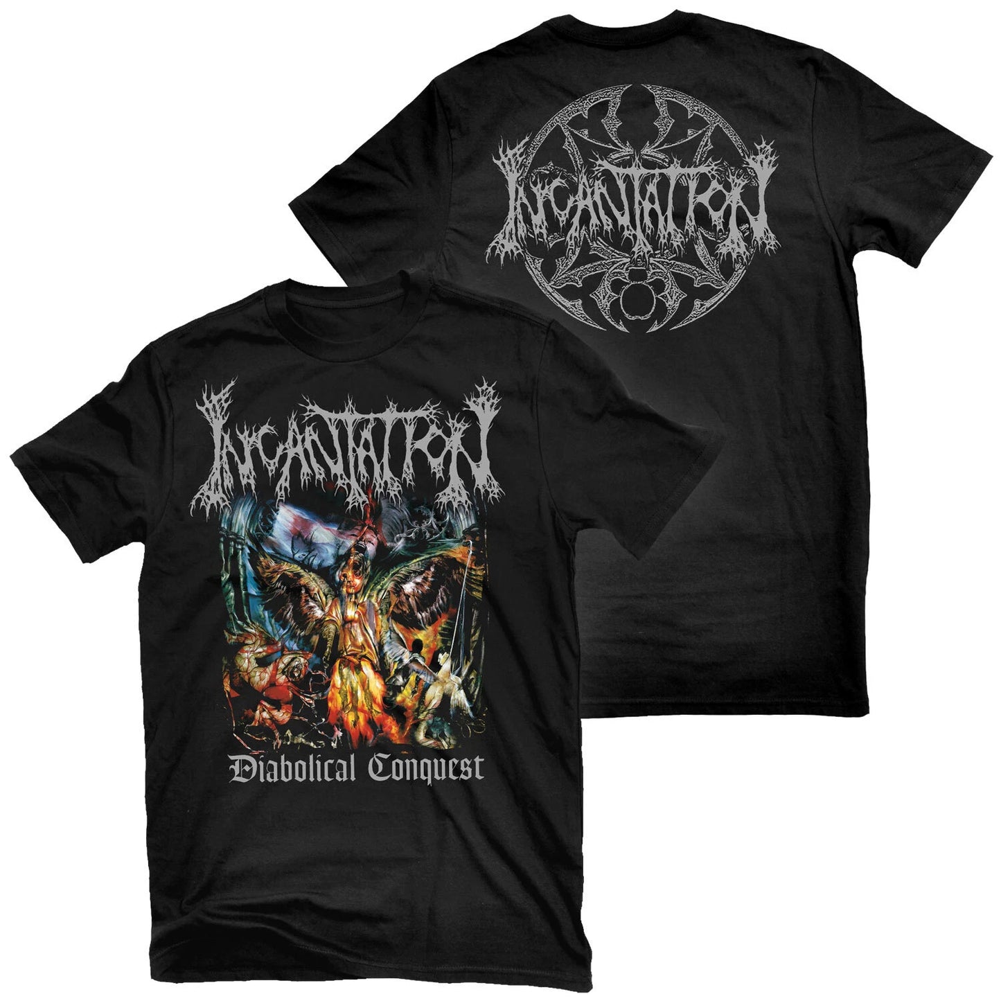 INCANTATION Diabolical Conquest T-Shirt NEW! Relapse Records TS4730