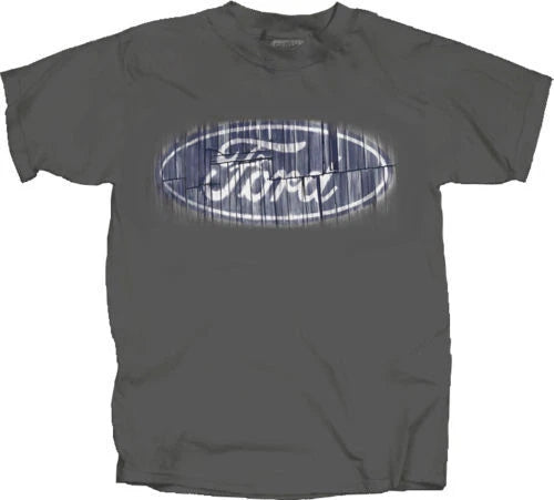 Ford Logo T shirt Vintage Distressed Men's AMERICAN MUSCLE