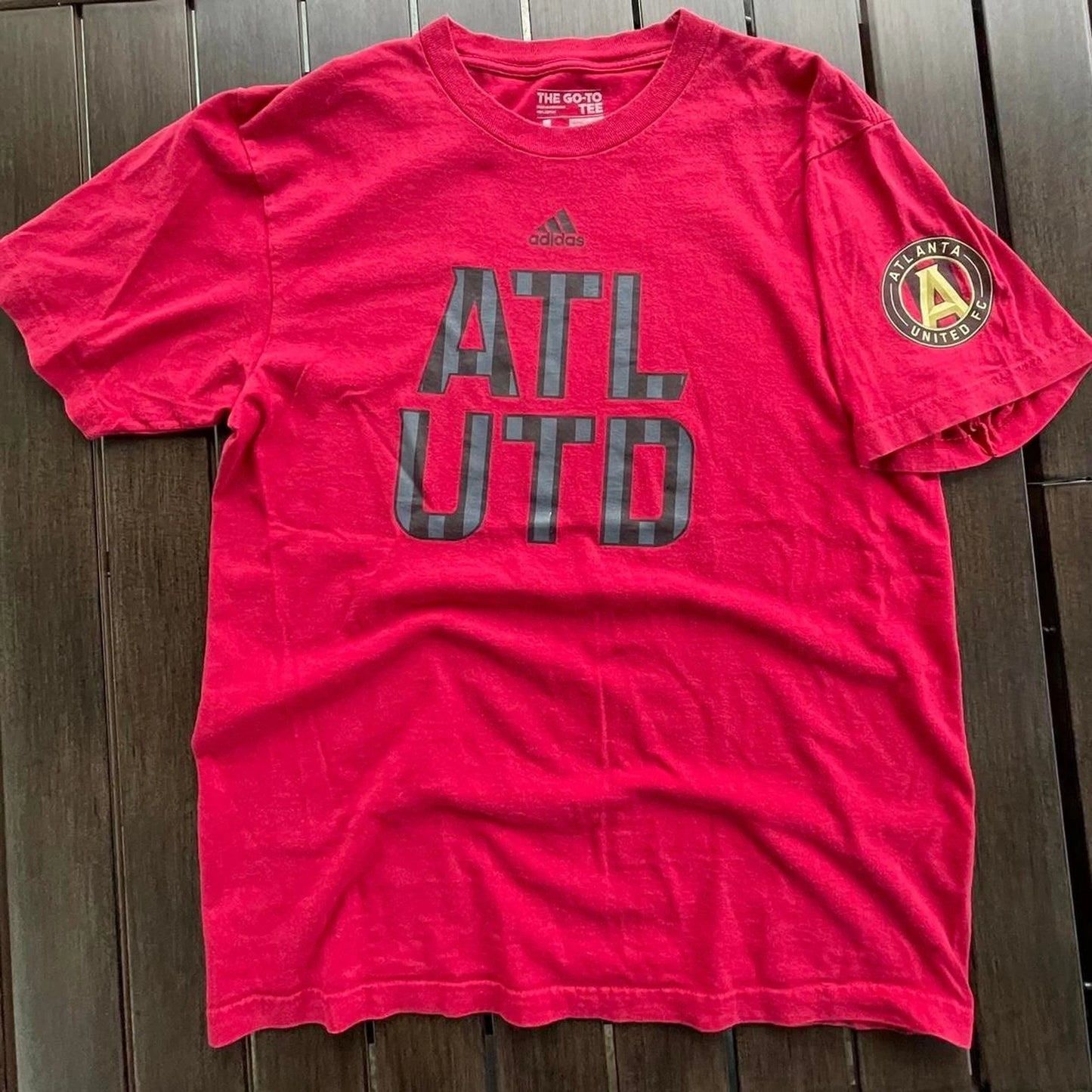 Adidas Atlanta United FC “ATL UTD” Graphic Tee — L
